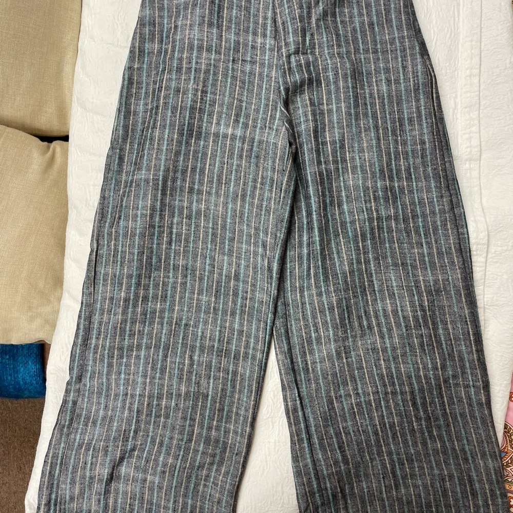 Modavanti wide leg linen/cotton trousers
